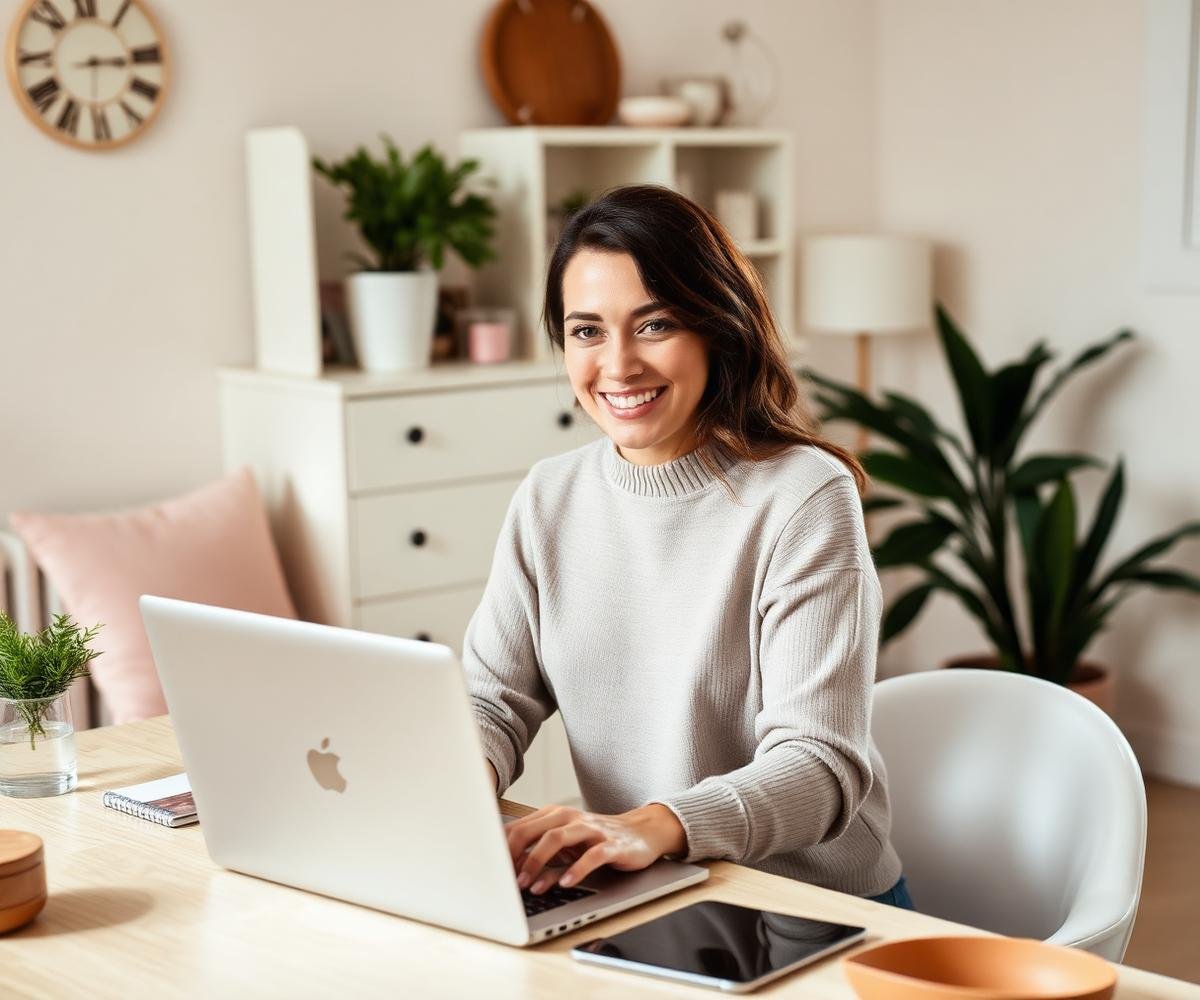 Designer working on consultation